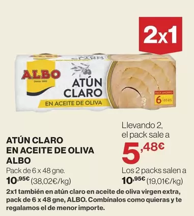 Albo - Atún Claro En Aceite De Oliva