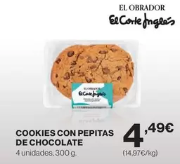 Obrador - Cookies Con Pepitas De Chocolate