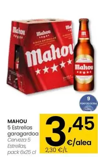 Mahou - Cerveza 5 Estrellas