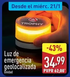 Trophy - Luz De Emergencia Geolocalizada
