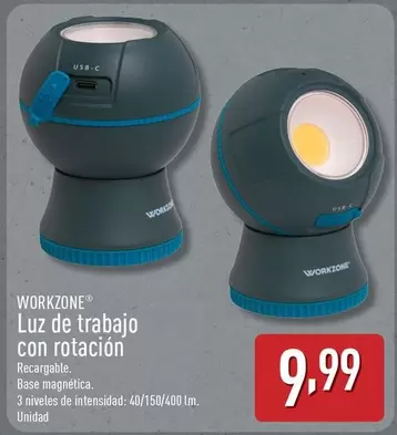 Workzone - Luz De Trabajo Con Rotacion