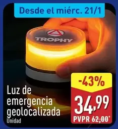 Trophy - Luz De Emergencia Geolocalizada
