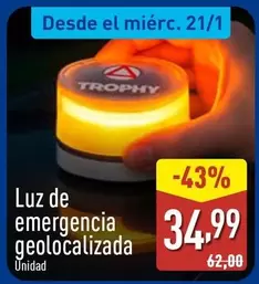 Trophy - Luz De Emergencia Geolocalizada