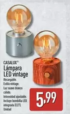 Casalux - Lampara Led Vintage 