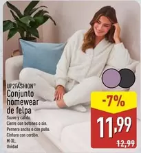 Up2fashion - Conjunto Homewear De Felpa