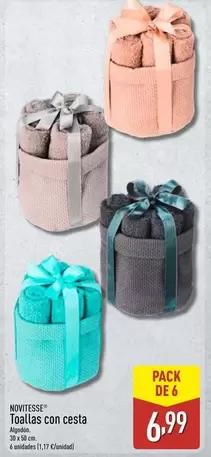 Novitesse - Toallas Con Cesta