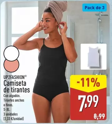 Up2fashion - Camiseta De Tirantes