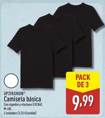 Up2fashion - Camiseta Basica