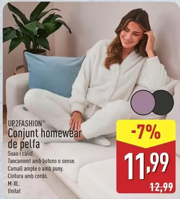 Up2fashion - Conjunt Homewear De Pelfa