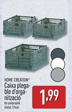 Home Creation - Caixa Plega- Ble D'orga- Nització 