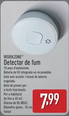 Workzone - Detector De Fum