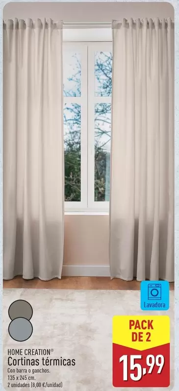 Home Creation - Cortinas Termicas