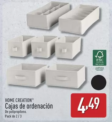 Home Creation - Cajas De Ordenacion
