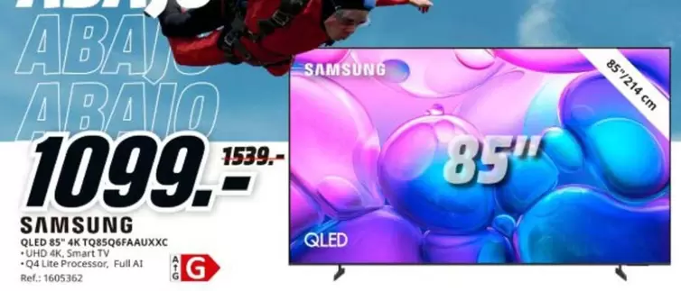Samsung - Qled 55 4k Tq55qf6auxxc