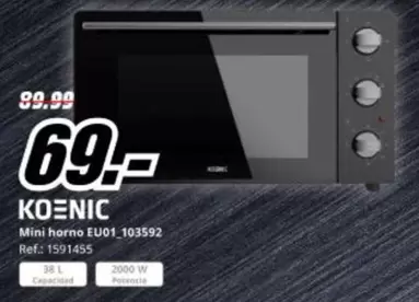 Koenic - Mini Horno Eu01