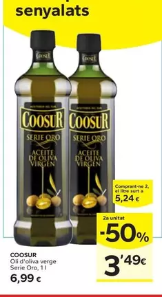 Coosur - Oli D'Oliva Verge Serie Oro