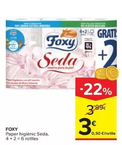 Foxy - Paper Higienic Seda