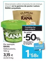 Rana - Salsa Pesto