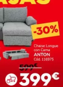 San Anton - Chaise Longue Con Cama