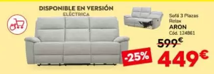 Relax - Aron Sofa 3 Plazas