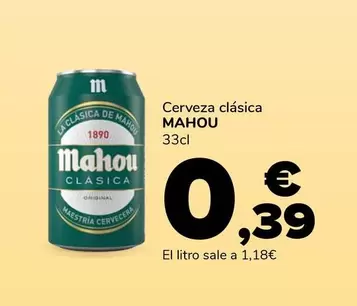 Mahou - Cerveza Clasica