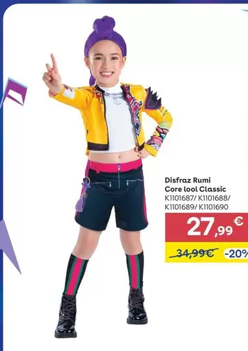 Golden Deluxe - Disfraz Rumi