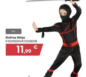 Disfraz Ninja