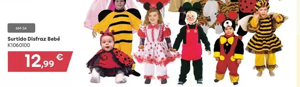 Surtido Disfraz Bebé