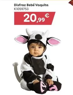 Disfraz Bebé Vaquita