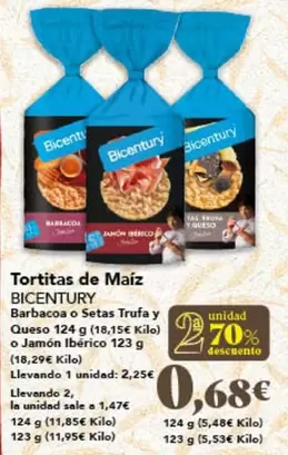 Bicentury - Tortitas De Maiz