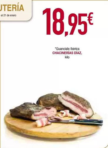 Chacinerias Diaz - Guanciale Iberica 