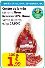 duroc - Centro De Jamón Serrano Gran Reserva 50% Duroc