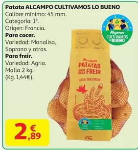 Alcampo - Patata Cultivamos Lo Bueno