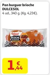 Dulcesol - Pan Burguer Brioche