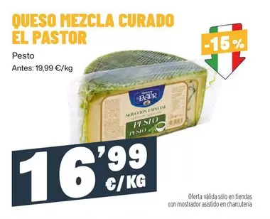 El Pastor - Queso Mezcla Curado 
