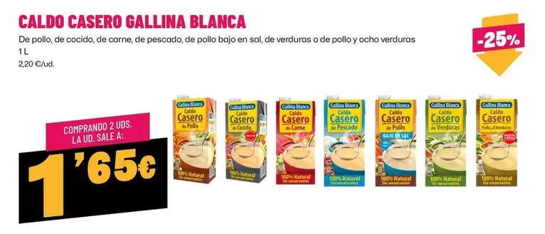 Gallina Blanca - Caldo Casero