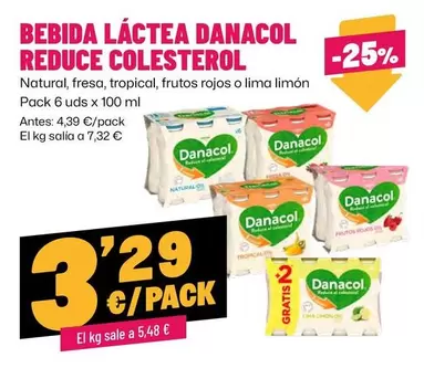 Danacol - Bebida Lactea Reduce Colesterol