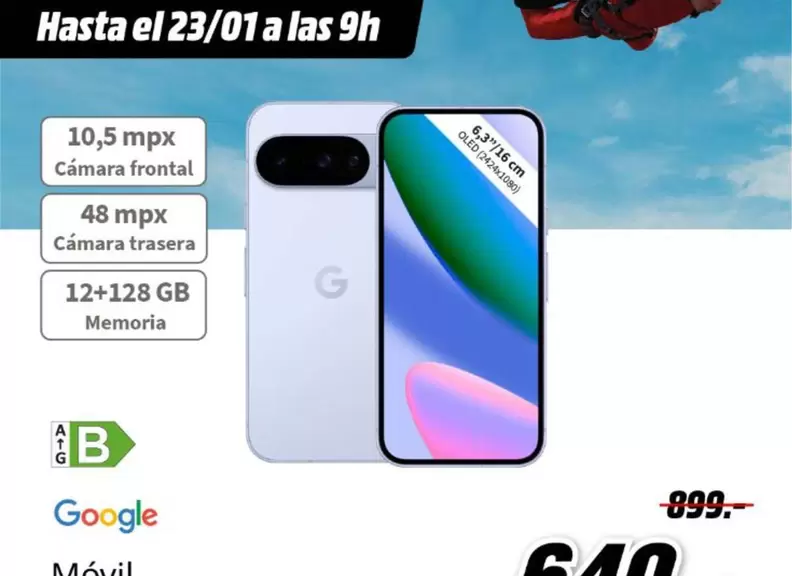 Google - Haste El 23/01 A Las 9h