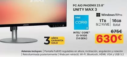 Phoenix - Pc Aio 23.8" Unity Max 3