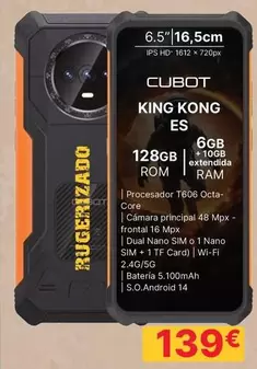 Cubot - King Kong Es