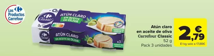 Carrefour Classic - Atún Claro En Aceite De Oliva