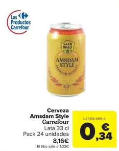 Carrefour - Cerveza Amsdam Style