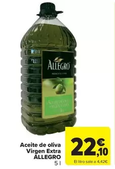Allegro - Aceite De Oliva Virgen Extra