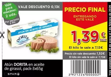 Dorita - Atún En Aceite De Girasol