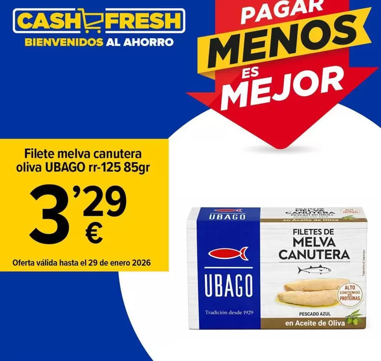 Ubago - Filete Melva Canutera Oliva