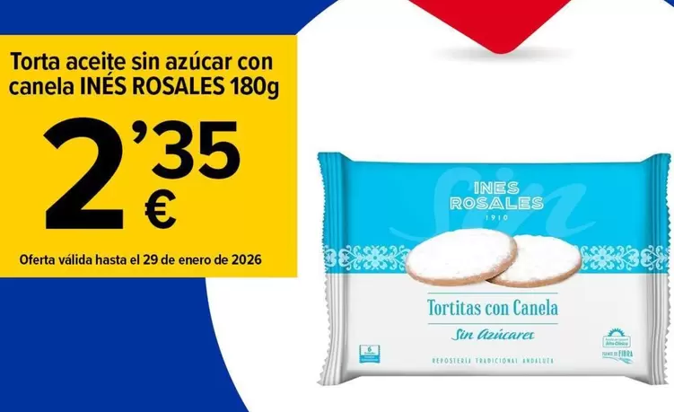 Inés Rosales - Torta Aceite Sin Azucar Con Canela