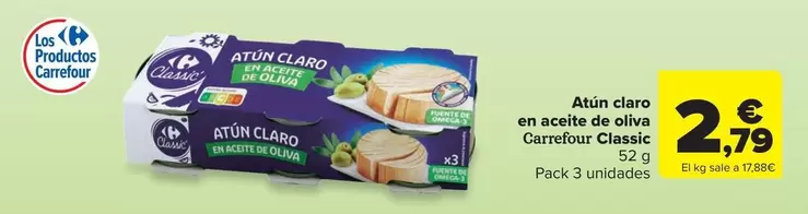 Carrefour Classic - Atún Claro En Aceite De Oliva