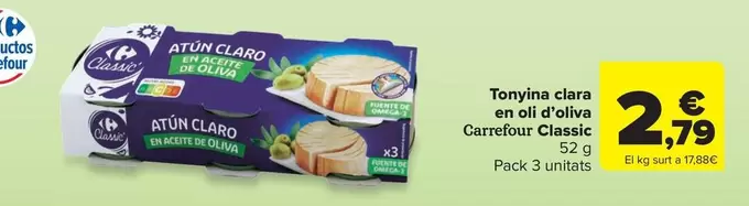 carrefour - Tonyina Clara En Oli D'oliva Classic