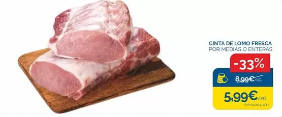 Cinta De Lomo Fresca