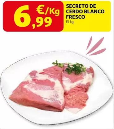 Blanco - Secreto De Cerdo  Fresco